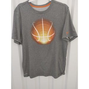 Nike DriFit Crew Neck Basketball Graphic Tshirt Large